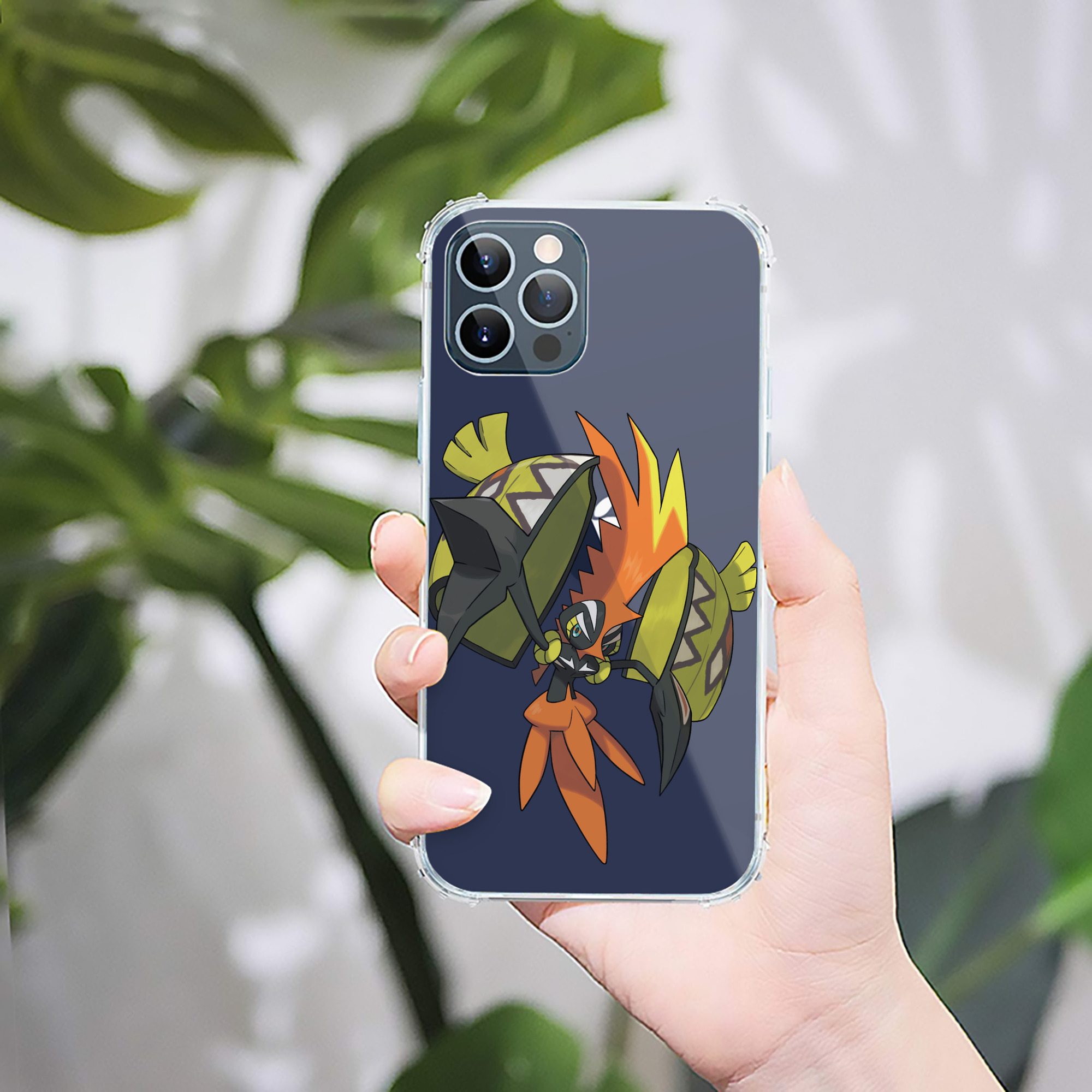 （画像用） ポケットモンスター Pokémon 【iPhone 12シリーズ対応】透明スマホケース（クリアソフトケース）